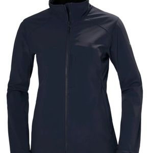 Helly Hansen women softshell jacket size SMALL in BLACK